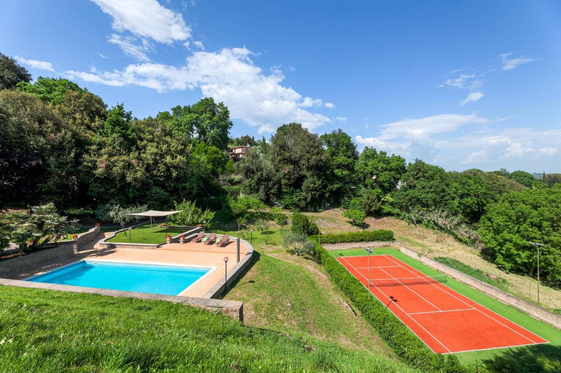 Villa Carolina - Piscina E Parco Panoramico Campagnano Di Roma Luaran gambar